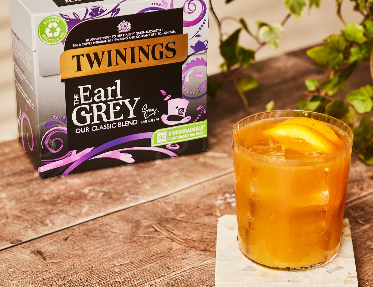 Earl Grey Ginger Fizz Iced Tea